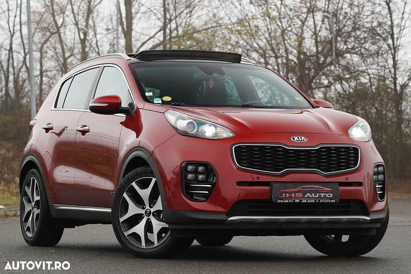 Second-hand Kia Sportage 136 CP (100 kW) 2016 Culoarerosu SUV