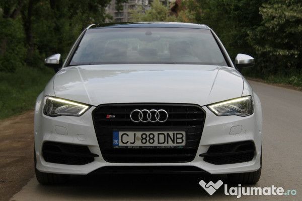 Alb metalizat Utilizat 2015 Audi S3 Sport Berlinǎ | 33.990 EUR - Imagine 1/4