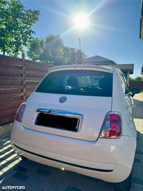 Second-hand Fiat 500 100 CP (73 kW) 2010 Culoarealb Hatchback