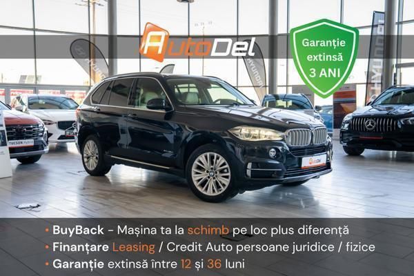 Negru Utilizat 2016 BMW X5 SUV | 21.750 EUR (Super Preț) - Imagine 1/4