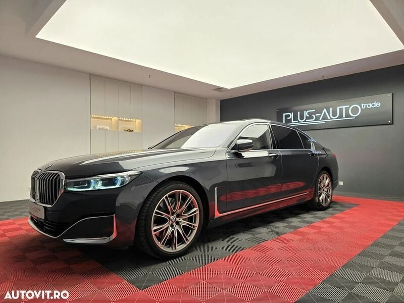 Gri Utilizat 2019 BMW 750L Berlinǎ | 49.980 EUR (Preț bun) - Imagine 1/4
