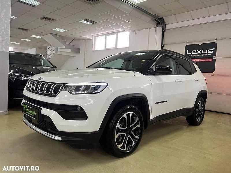 Culoarealb Second-hand 2022 Jeep Compass SUV | 16.949 EUR - Imagine 1/4