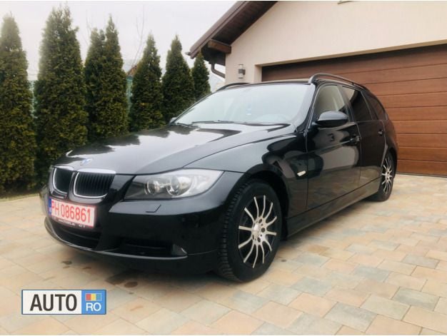 Second-hand BMW 320 Sport Line 177 CP (130 kW) 2008 Negru Break