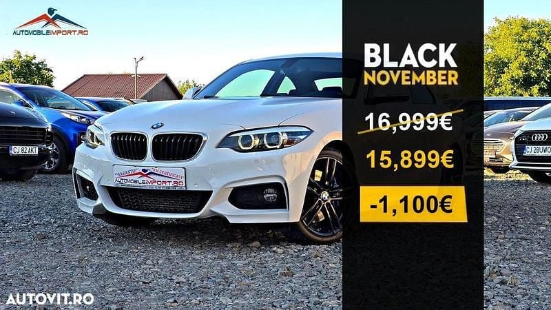 Culoarealb Utilizat 2019 BMW 220 M Sport Coupe | 15.899 EUR (Preț bun) - Imagine 1/4