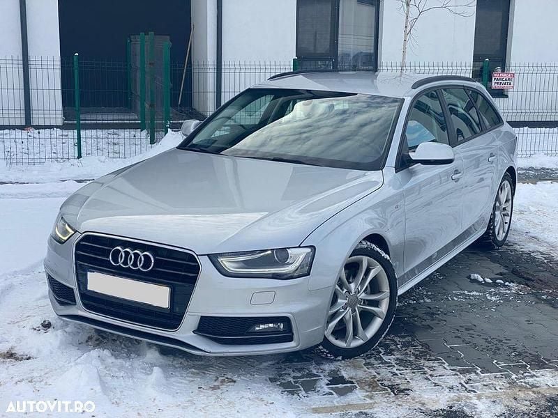 Second-hand Audi A4 S-Line 150 CP (110 kW) 2014 Culoareargint Break