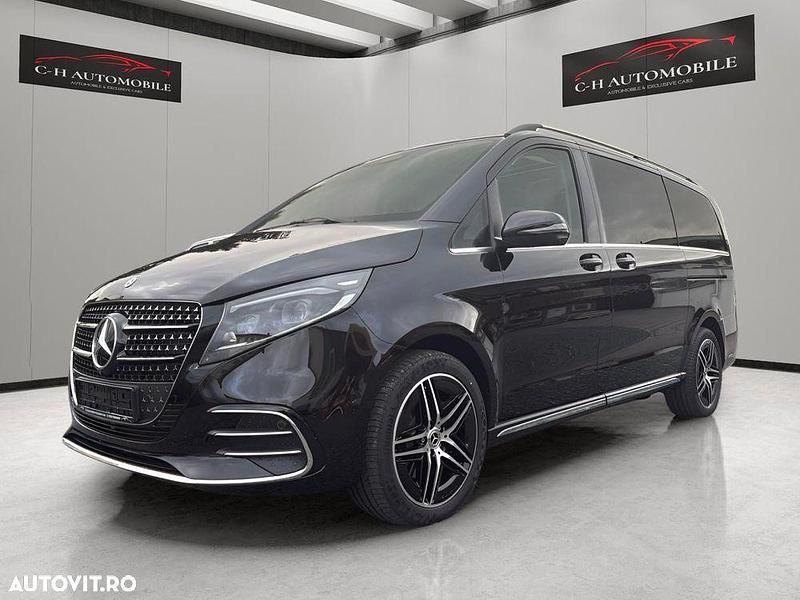 Negru Nouă 2024 Mercedes V300 Avantgarde Monovolum | 108.295 EUR - Imagine 1/4