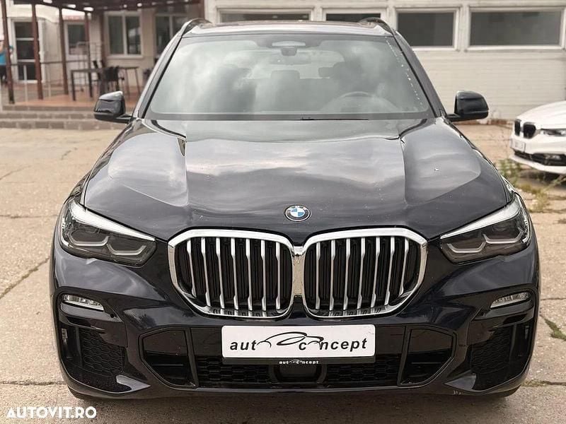 Negru Utilizat 2020 BMW X5 SUV | 40.172 EUR (Super Preț) - Imagine 1/4