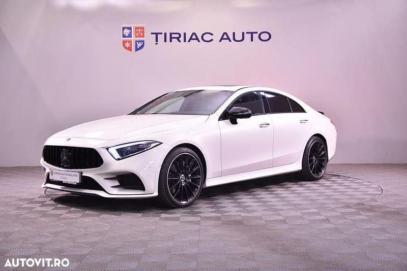 Culoarealb Utilizat 2018 Mercedes CLS450 Coupe | 44.990 EUR (Puțin scump) - Imagine 1/4