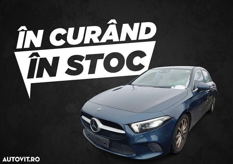 Second-hand Mercedes A180 Progressive 116 CP (85 kW) 2019 Culoarealbastru Hatchback