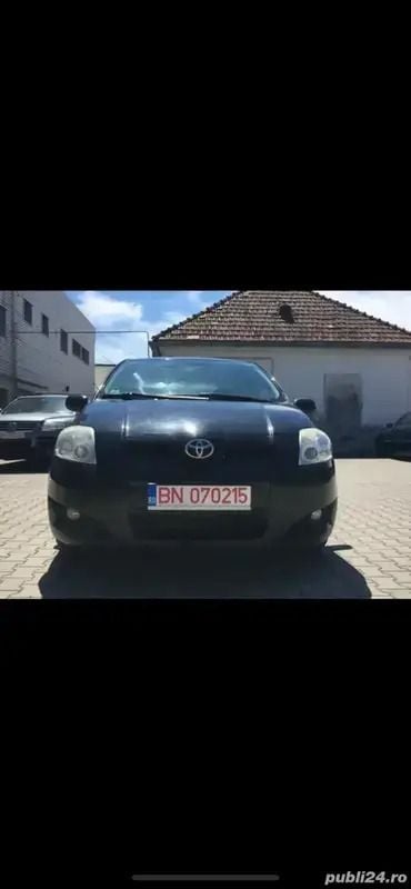 Negru Utilizat 2007 Toyota Auris Hatchback | 2.900 EUR (Preț OK) - Imagine 1/4