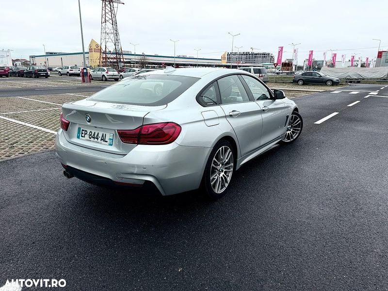Second-hand BMW 420 Gran Coupé M Sport 190 CP (139 kW) 2018 Culoareargint Coupe