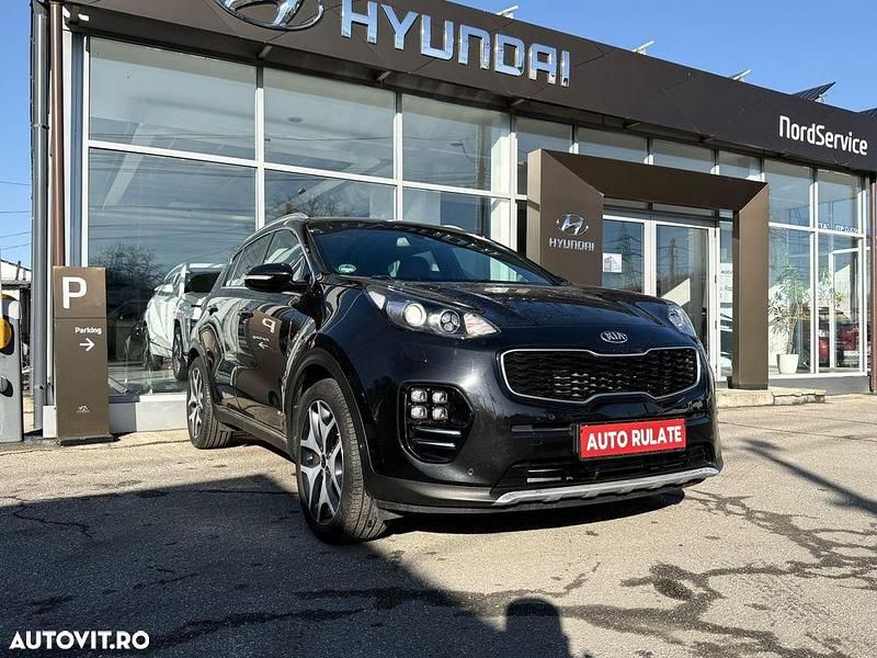 Second-hand Kia Sportage GT-Line 177 CP (130 kW) 2018 Culoarenegru SUV