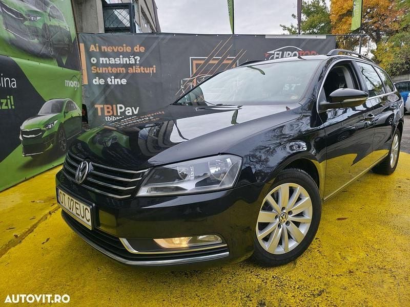 Culoarenegru Utilizat 2013 VW Passat Comfortline Break | 5.490 EUR (Preț OK) - Imagine 1/4