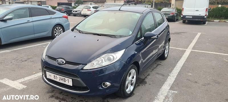 Culoarealbastru Utilizat 2009 Ford Fiesta Ghia | 2.950 EUR (Scump) - Imagine 1/4