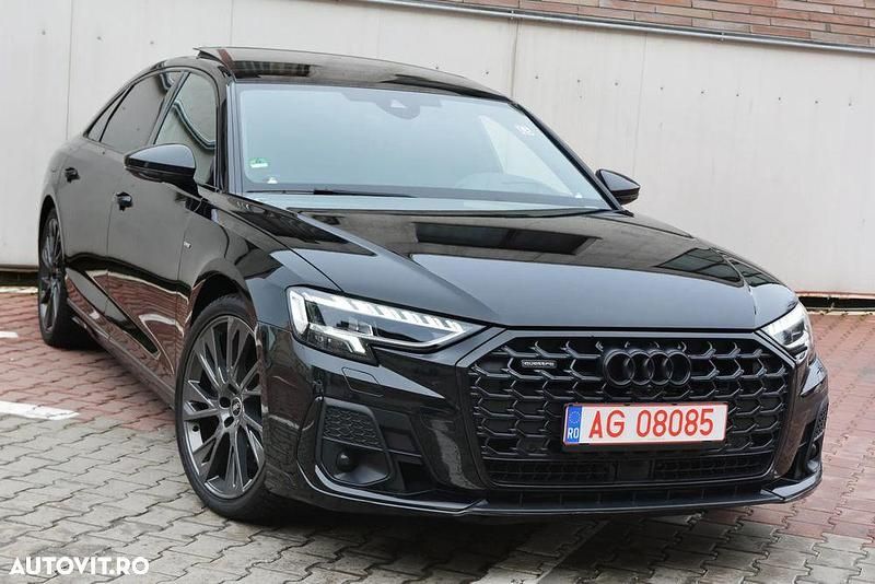 Second-hand Audi A8L S-Line 462 CP (339 kW) 2022 Culoarenegru Berlinǎ