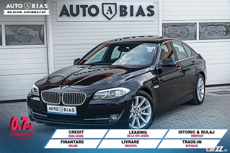 Negru Utilizat 2012 BMW 520 Comfort Edition Berlinǎ | 14.450 EUR (Preț OK) - Imagine 1/4