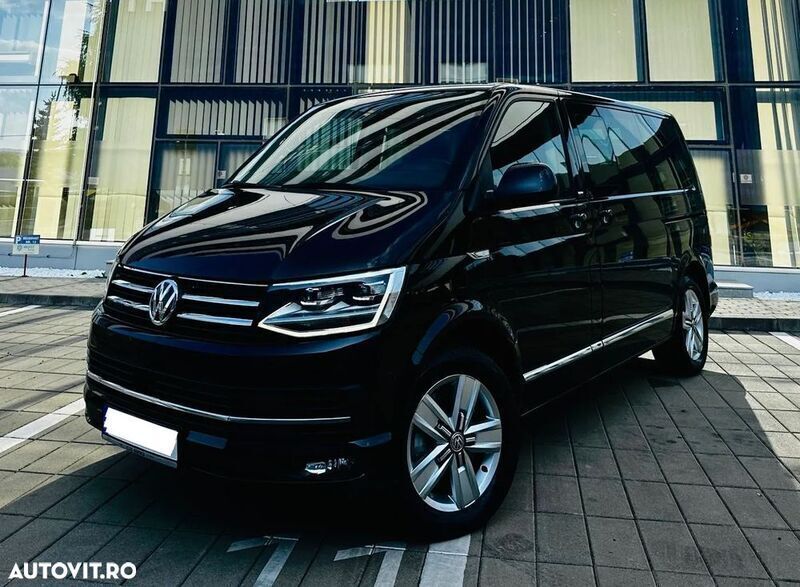Negru Utilizat 2016 VW Multivan Monovolum | 29.500 EUR - Imagine 1/4