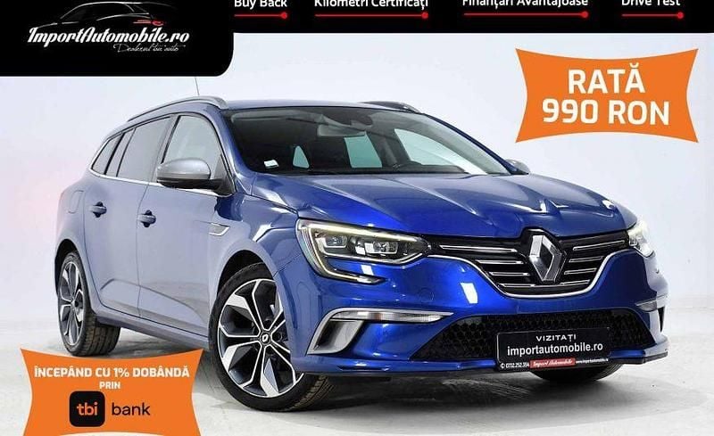 Second-hand Renault Mégane GrandTour 110 CP (80 kW) 2017 Albastru Break