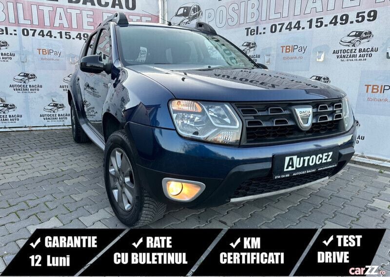 Albastru Utilizat 2017 Dacia Duster Essentiel SUV | 9.950 EUR (Preț OK) - Imagine 1/4
