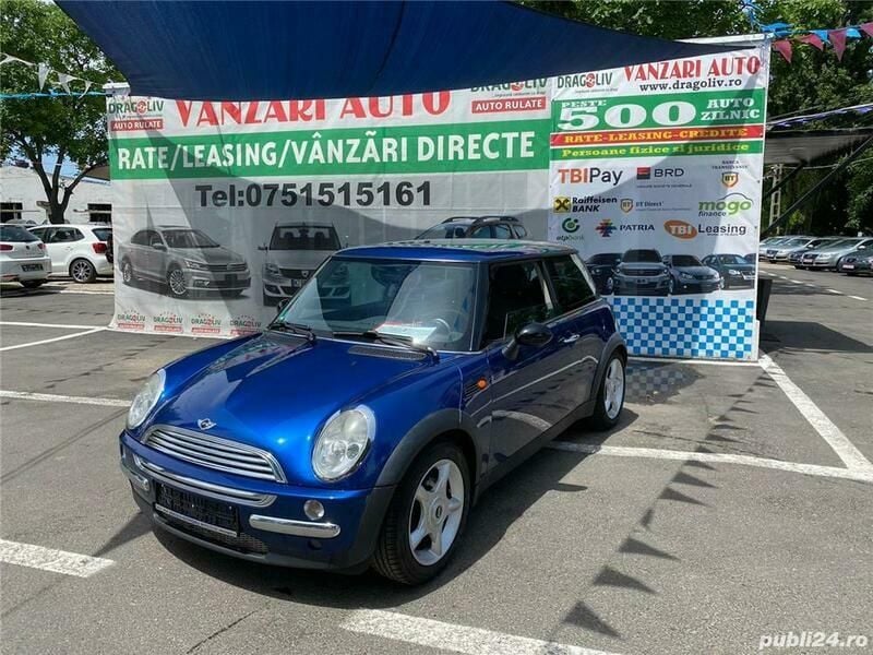 Second-hand Mini Cooper Coupé 115 CP (84 kW) 2002 Albastru Coupe