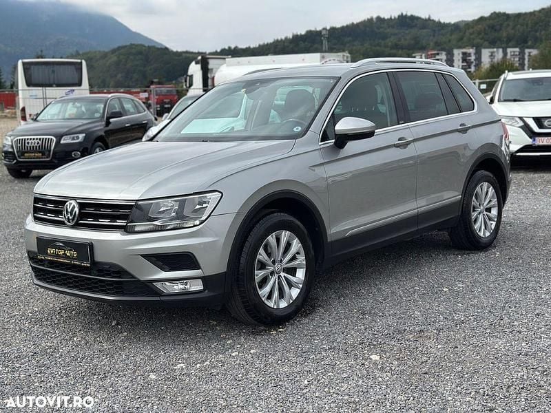 Second-hand VW Tiguan Comfortline 150 CP (110 kW) 2017 Culoareargint SUV
