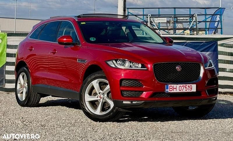 Second-hand Jaguar F-Pace Portfolio 180 CP (132 kW) 2017 Culoarerosu SUV