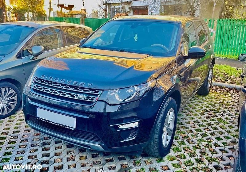 Culoarenegru Utilizat 2016 Land Rover Discovery Sport SE SUV | 9.650 EUR (Preț bun) - Imagine 1/4