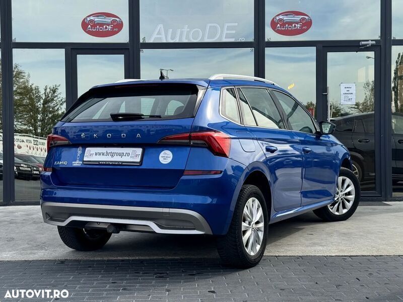 Second-hand Skoda Kamiq Ambition 150 CP (110 kW) 2019 Albastru SUV