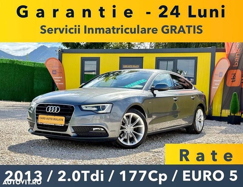 Culoaregri Utilizat 2013 Audi A5 Sportback Hatchback | 13.490 EUR (Preț OK) - Imagine 1/4