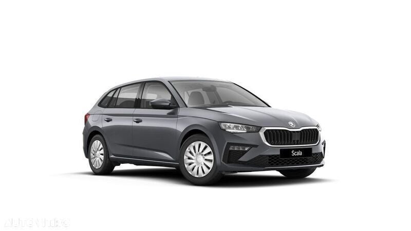 Gri Nouă 2025 Skoda Scala Essence Hatchback | 18.599 EUR (Super Preț) - Imagine 1/4