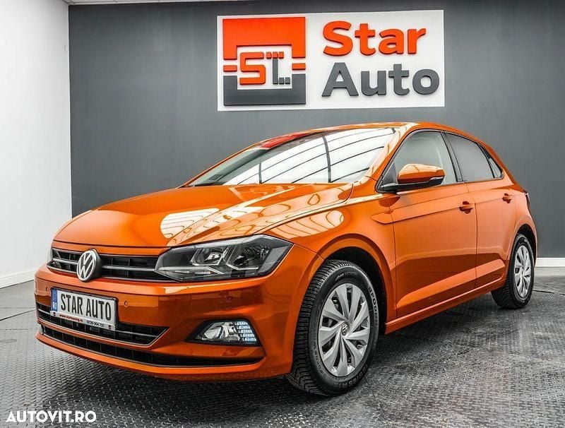 Portocaliu Utilizat 2021 VW Polo Style Hatchback | 10.490 EUR (Preț bun) - Imagine 1/4