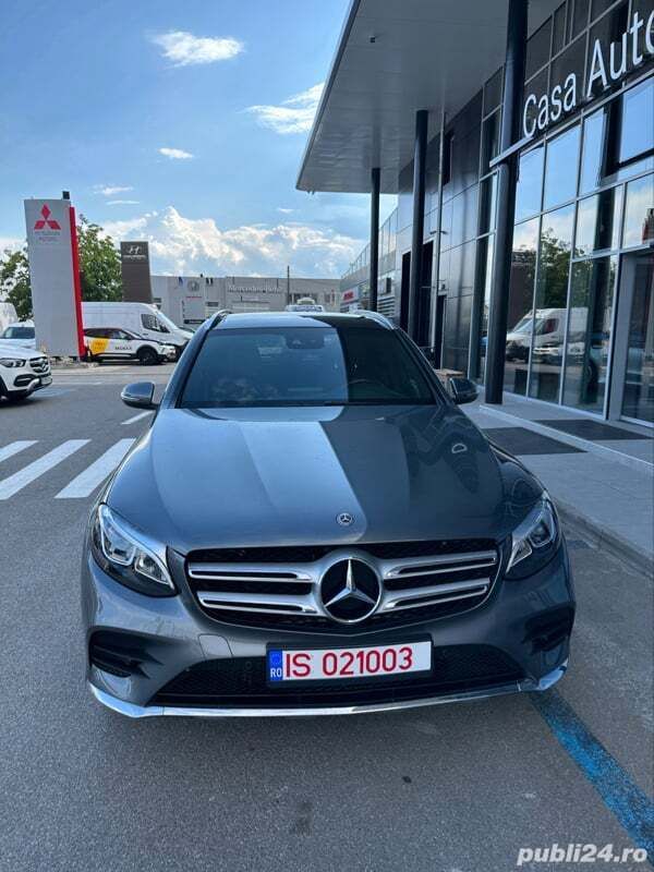 Gri Utilizat 2019 Mercedes GLC250 AMG line SUV | 35.000 EUR (Preț OK) - Imagine 1/4
