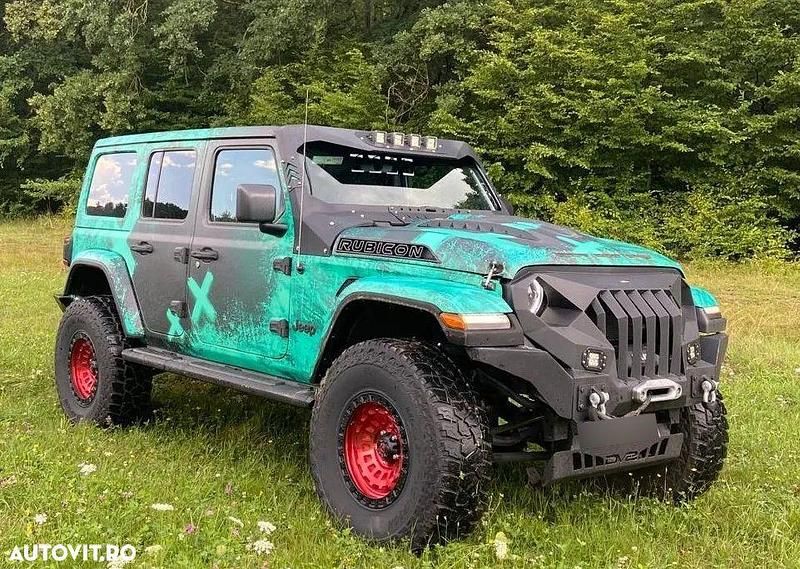 Gri Utilizat 2020 Jeep Wrangler Unlimited Sahara SUV | 49.900 EUR (Scump) - Imagine 1/4