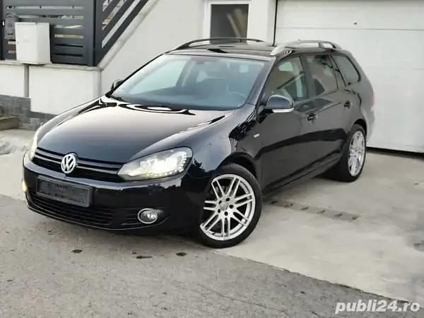 Negru Utilizat 2013 VW Golf VI Match Break | 5.980 EUR (Preț OK) - Imagine 1/4