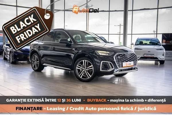 Negru Utilizat 2021 Audi Q5 Sportback SUV | 37.999 EUR - Imagine 1/4
