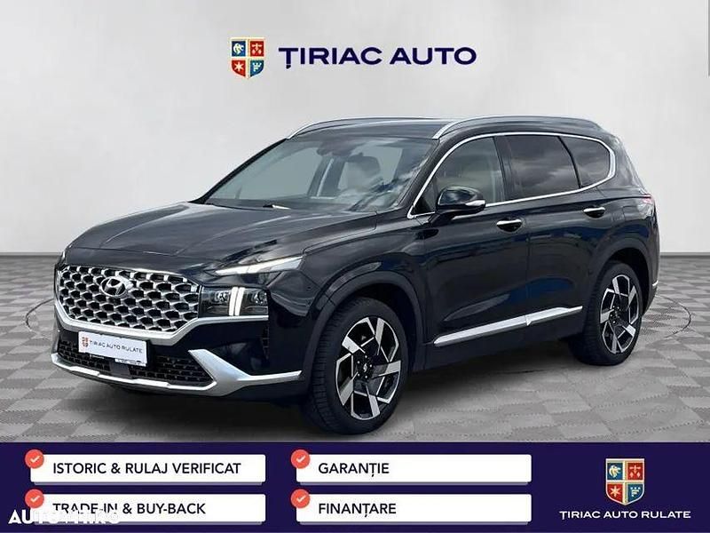 Culoarenegru Utilizat 2021 Hyundai Santa Fe SUV | 26.900 EUR (Preț OK) - Imagine 1/4
