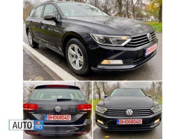 Negru Utilizat 2015 VW Passat Break | 9.990 EUR (Preț OK) - Imagine 1/4