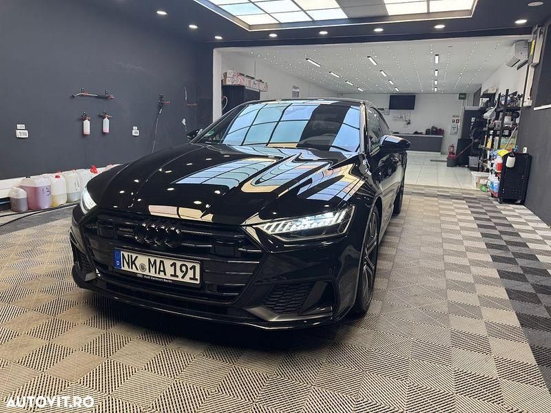 Culoarenegru Utilizat 2018 Audi A7 Advanced Hatchback | 46.999 EUR - Imagine 1/4