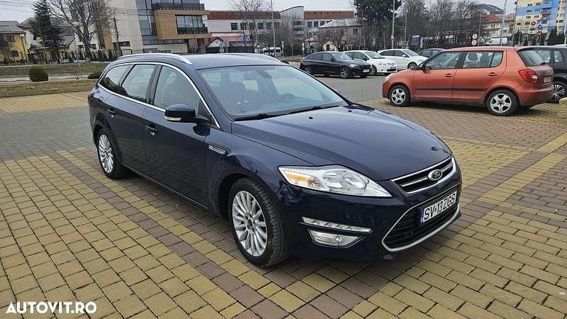 Culoarealbastru Utilizat 2014 Ford Mondeo Titanium Break | 4.990 EUR (Preț OK) - Imagine 1/4