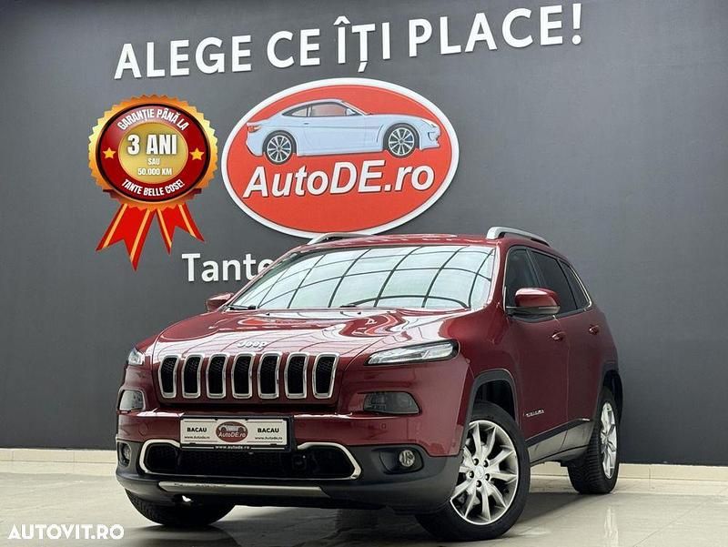 Rosu Utilizat 2017 Jeep Cherokee SUV | 14.990 EUR - Imagine 1/4