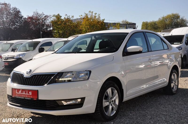Alb Utilizat 2019 Skoda Rapid Ambition Hatchback | 13.727 EUR - Imagine 1/4