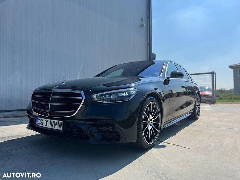 Negru Utilizat 2022 Mercedes S400 Berlinǎ | 60.500 EUR - Imagine 1/4