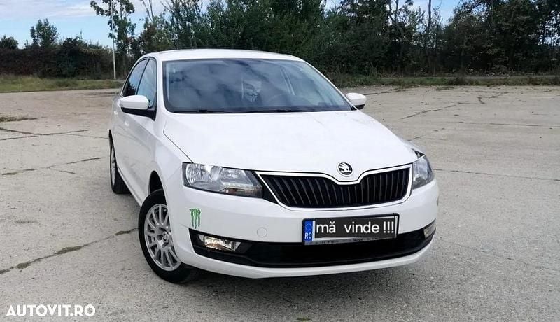 Culoarealb Utilizat 2019 Skoda Rapid Ambition Berlinǎ | 8.700 EUR (Preț OK) - Imagine 1/4
