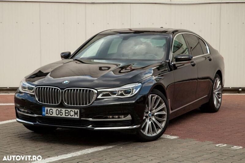Negru Utilizat 2017 BMW 740 Berlinǎ | 34.000 EUR (Preț OK) - Imagine 1/4