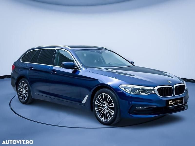 Albastru Utilizat 2019 BMW 520 Sport Line Break | 24.300 EUR (Preț OK) - Imagine 1/4