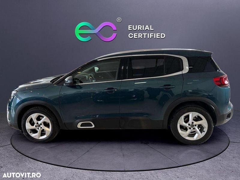 Second-hand Citroën C5 Aircross Feel 130 CP (95 kW) 2021 Culoareverde SUV