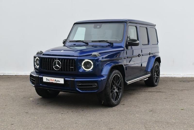 Second-hand Mercedes G63 AMG AMG 585 CP (430 kW) 2021 Albastru mediu  normal SUV