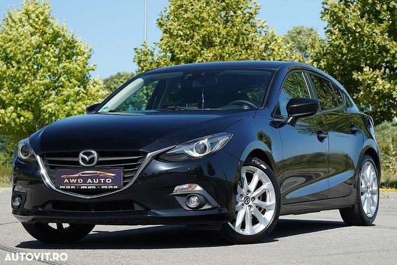 Culoarenegru Utilizat 2015 Mazda 3 Sports-Line Hatchback | 10.750 EUR (Preț OK) - Imagine 1/4