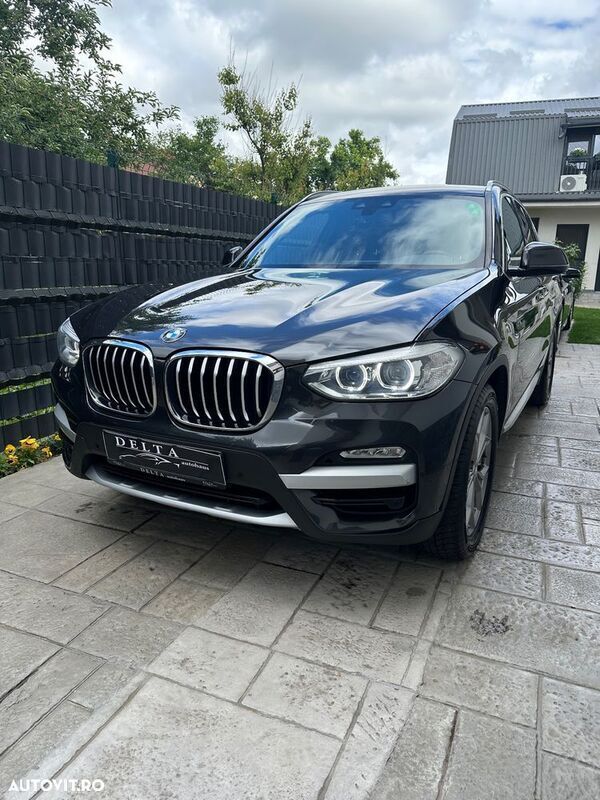Negru Utilizat 2019 BMW X3 SUV | 21.999 EUR (Preț bun) - Imagine 1/4