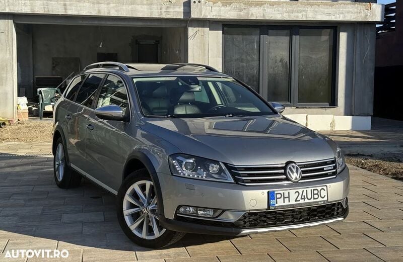 Bej Utilizat 2014 VW Passat Alltrack Break | 8.950 EUR (Preț OK) - Imagine 1/4